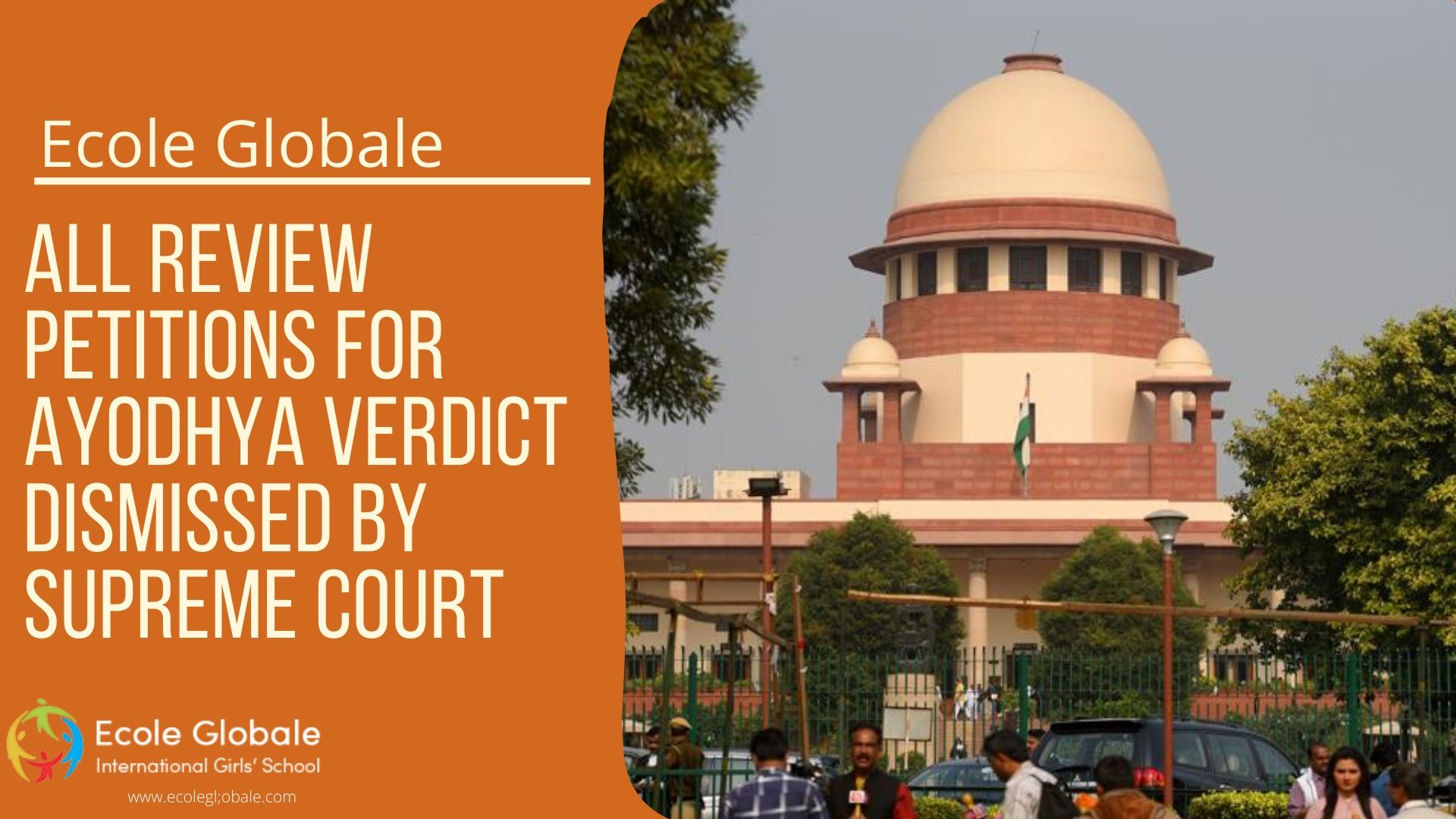 You are currently viewing All Review Petitions For Ayodhya Verdict Dismissed by Supreme Court