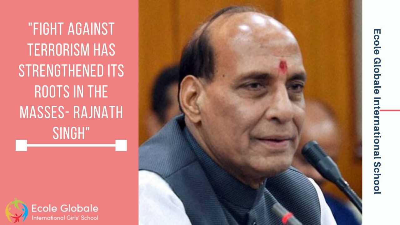 You are currently viewing Fight against terrorism has strengthened its roots in the masses- Rajnath Singh