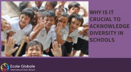 Why is it crucial to acknowledge diversity in schools