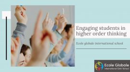 Engaging students in higher order thinking