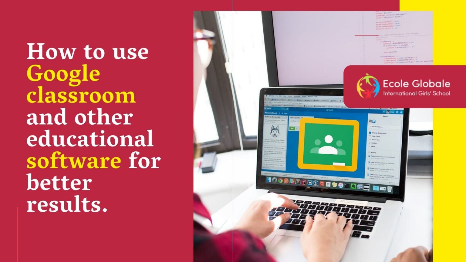 Ways to use Google classroom and other educational software
