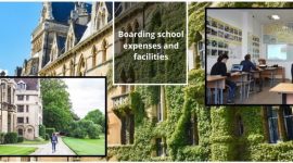Boarding school expenses and facilities