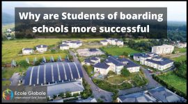 Why are Students of boarding schools more successful