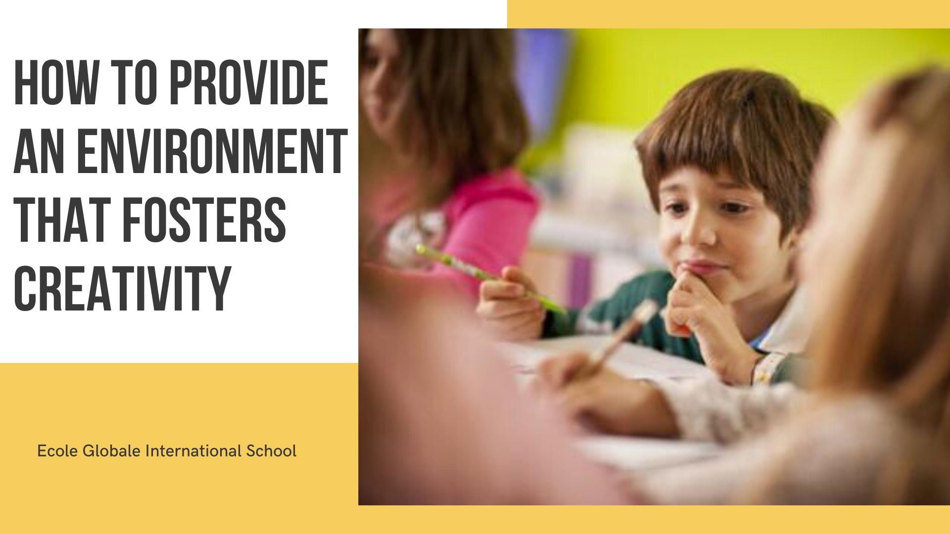 You are currently viewing How to provide an environment that fosters creativity