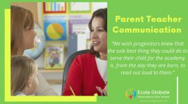 What is the importance of parent-teacher communication