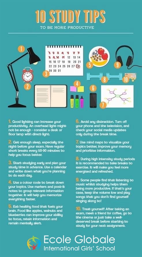 Ten tips to improve the study process