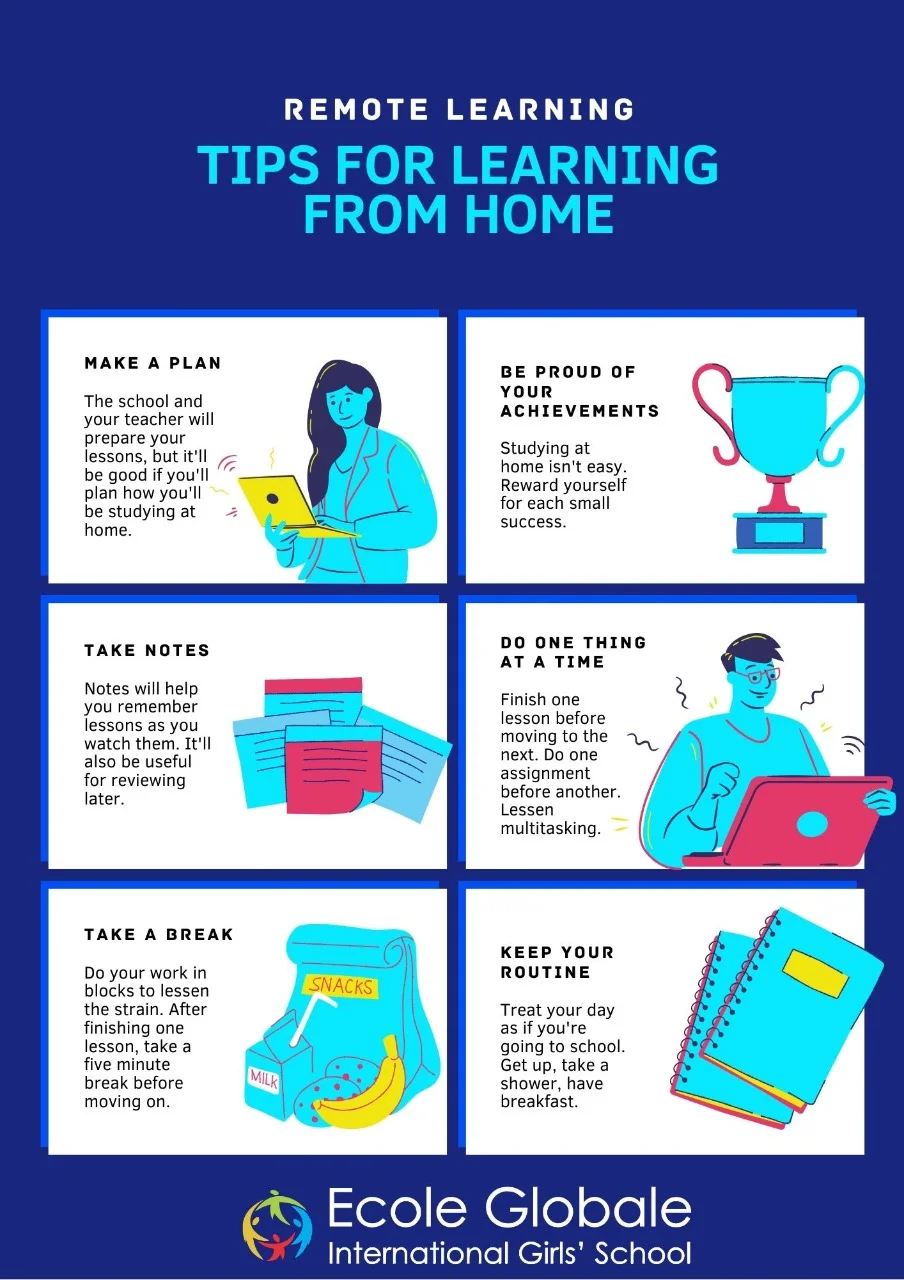 You are currently viewing Tips for learning from home