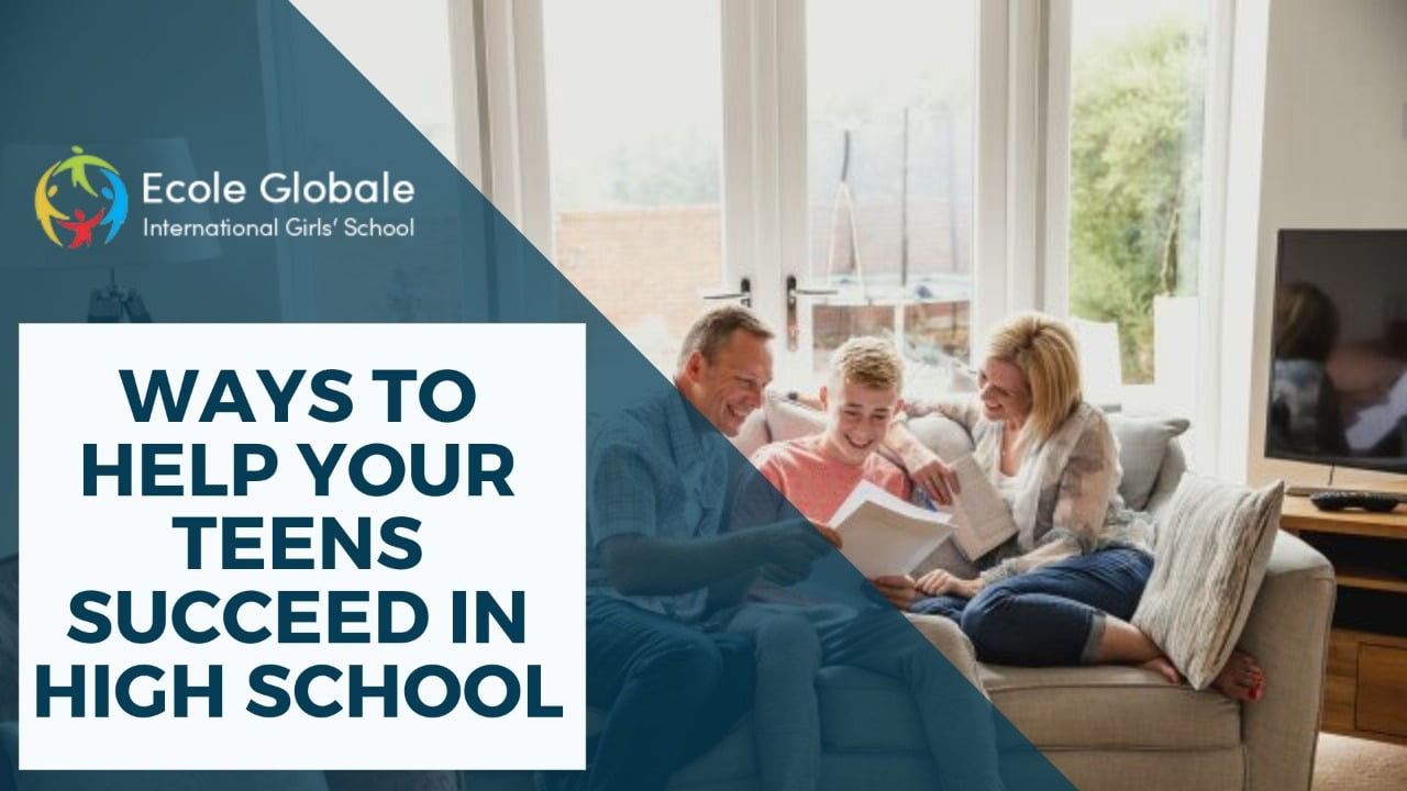 How parents can help their kids succeed in high school