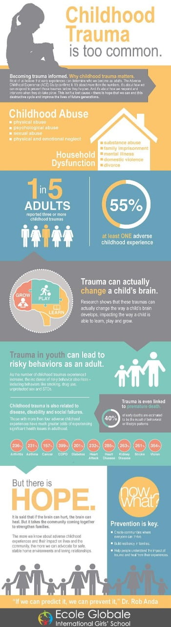 Misconceptions about childhood trauma: prevalence and prevention