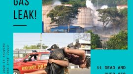 VIZAG GAS LEAK: 11 DEAD AND OVER 350 HOSPITALIZED