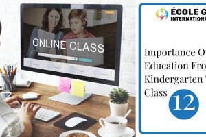 Importance Of Online Education From Kindergarten To Class 12