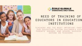 Need Of Training Of Educators In Educational Institutions