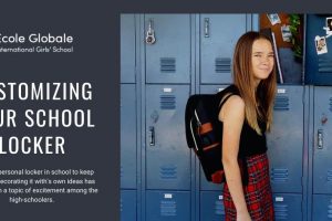 Customizing your school locker