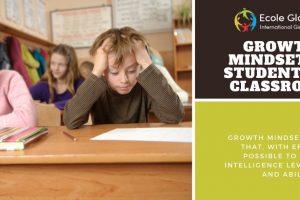 Growth mindset of students in classroom
