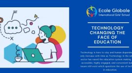 Technology Changing the face of Education