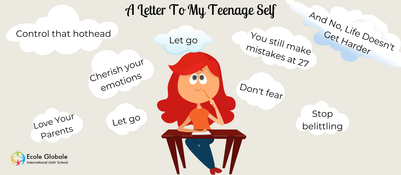 A Letter To My Teenage Self