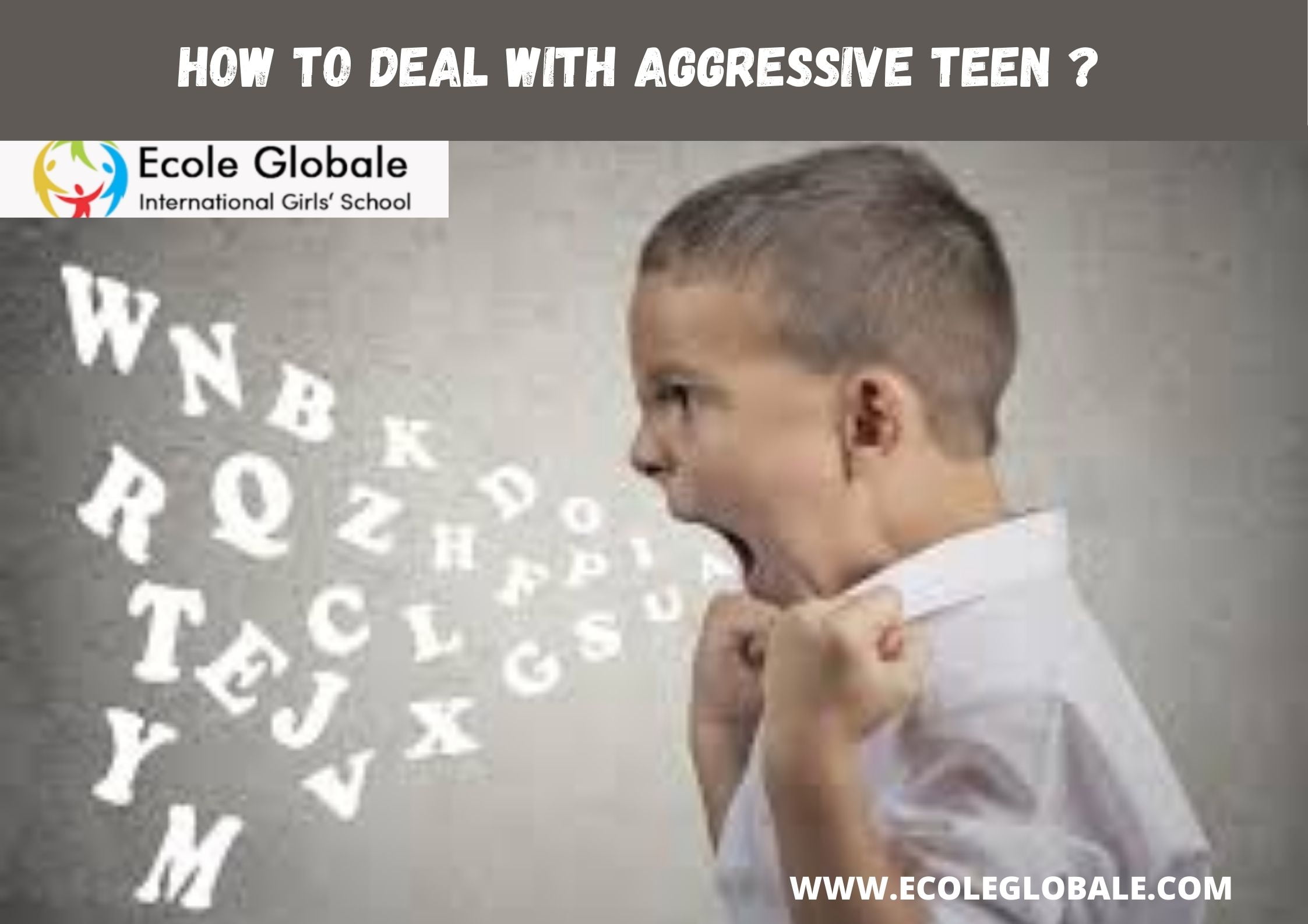 HOW TO DEAL WITH YOUR AGGRESSIVE TEEN