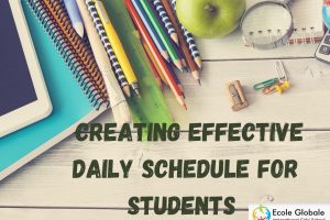 HOW TO CREATE AN EFFECTIVE DAILY SCHEDULE FOR STUDENTS