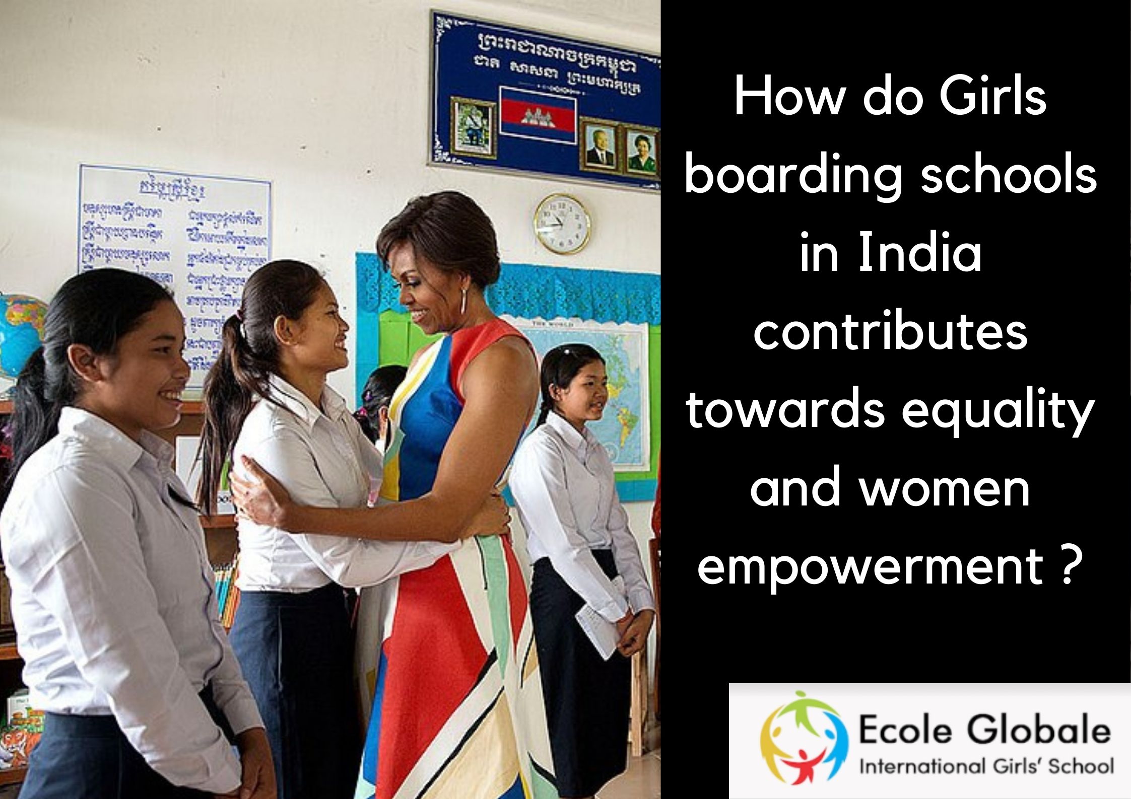 How do girls boarding schools in India contributes towards equality and women empowerment ?