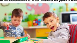 Disabilities for kindergarten