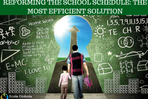 REFORMING THE SCHOOL SCHEDULE: THE MOST EFFICIENT SOLUTION