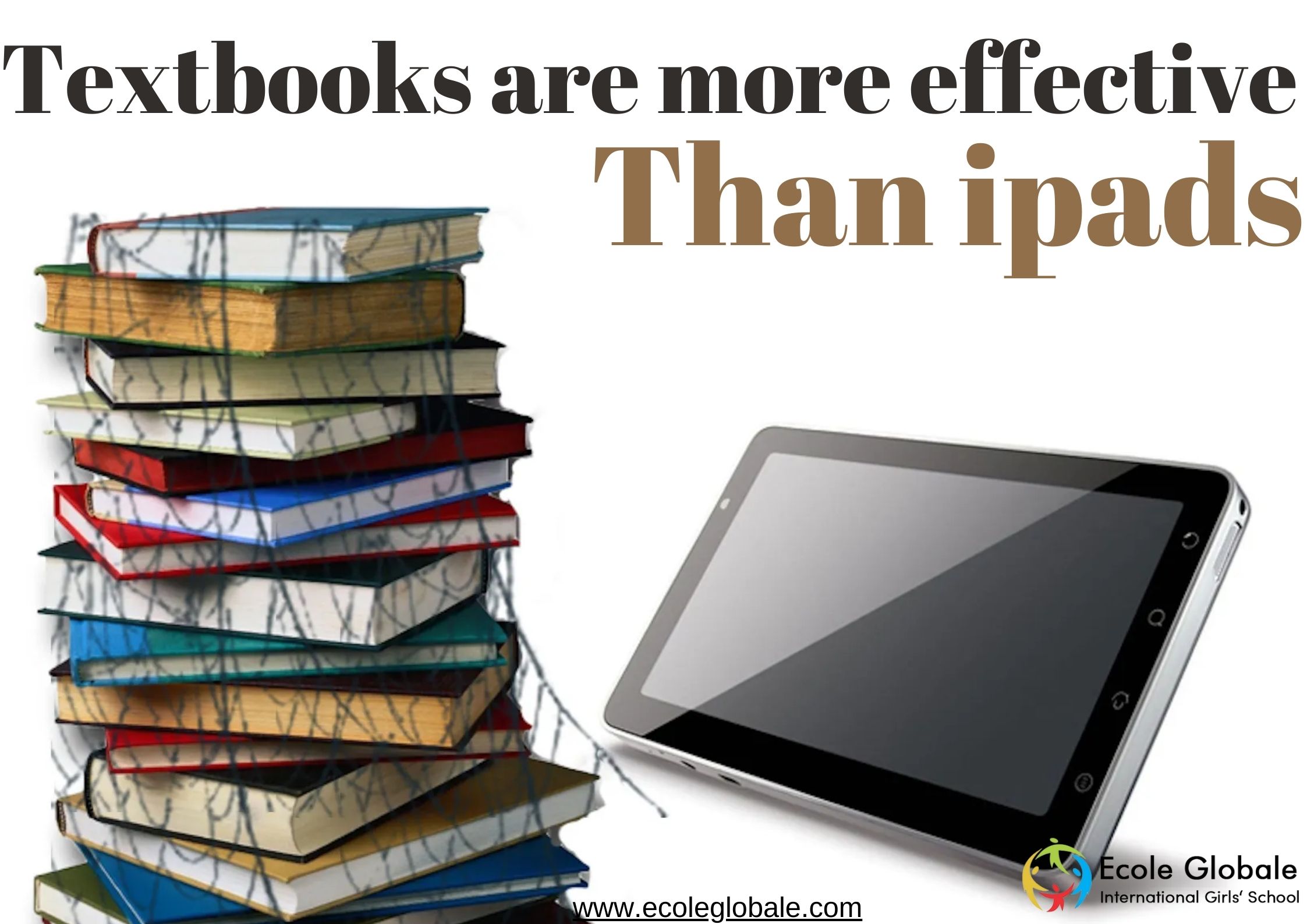 TEXTBOOKS ARE MORE EFFECTIVE THAN IPADS