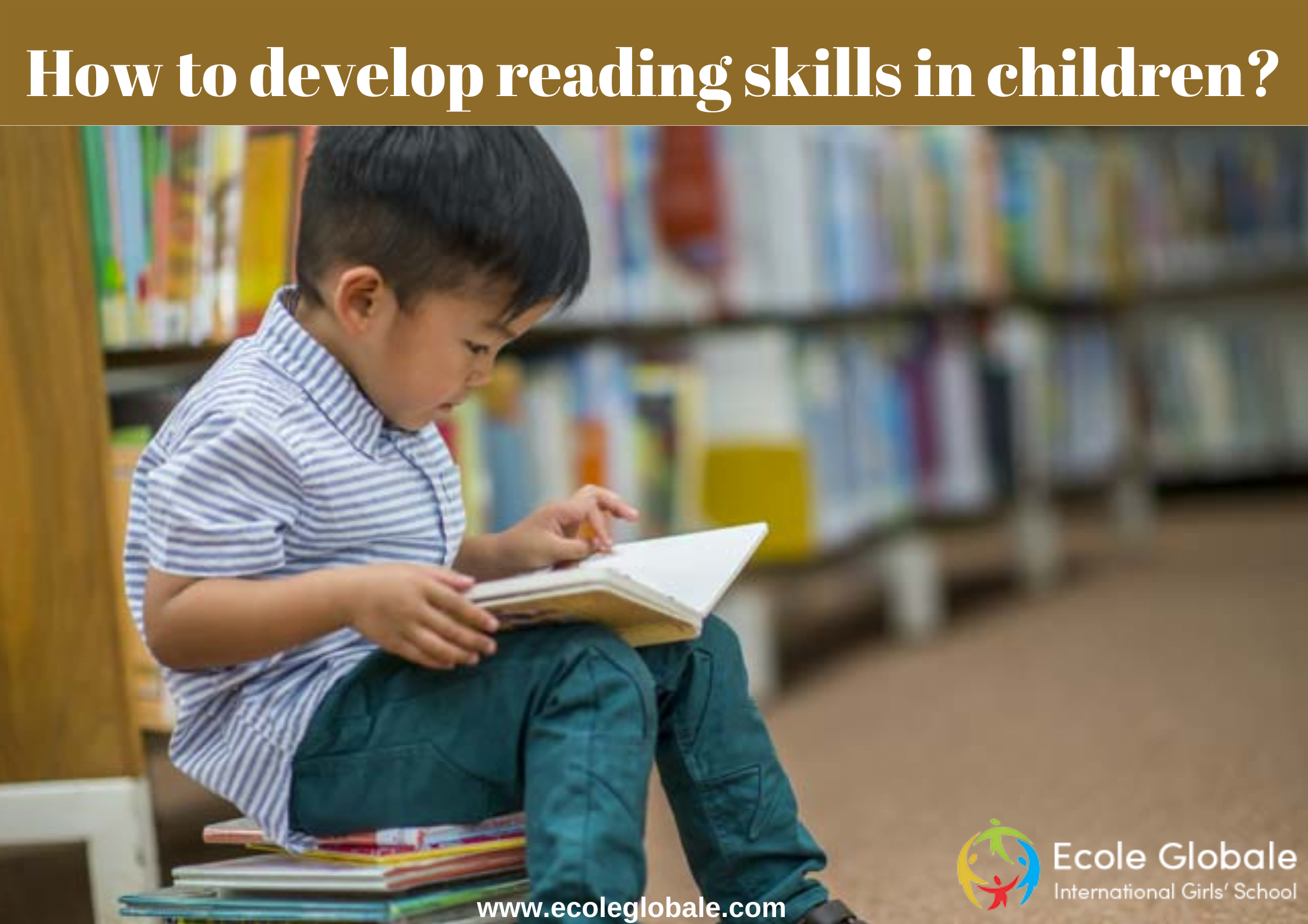 How to develop reading skills in children?