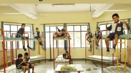 Boarding school life in India