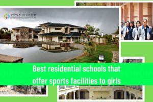 Which are the best residential schools that offer sports facilities to girls in India?