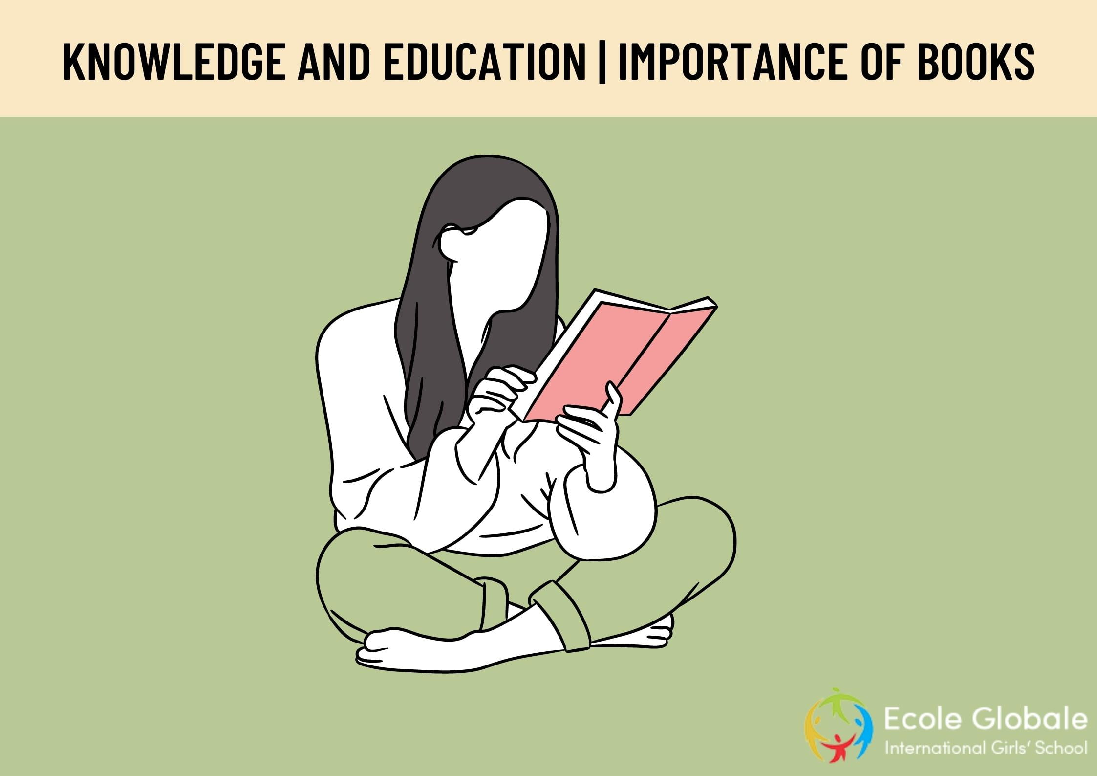 Why books are the most important tool for knowledge and education?