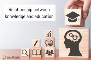 What is the relationship between knowledge and education?