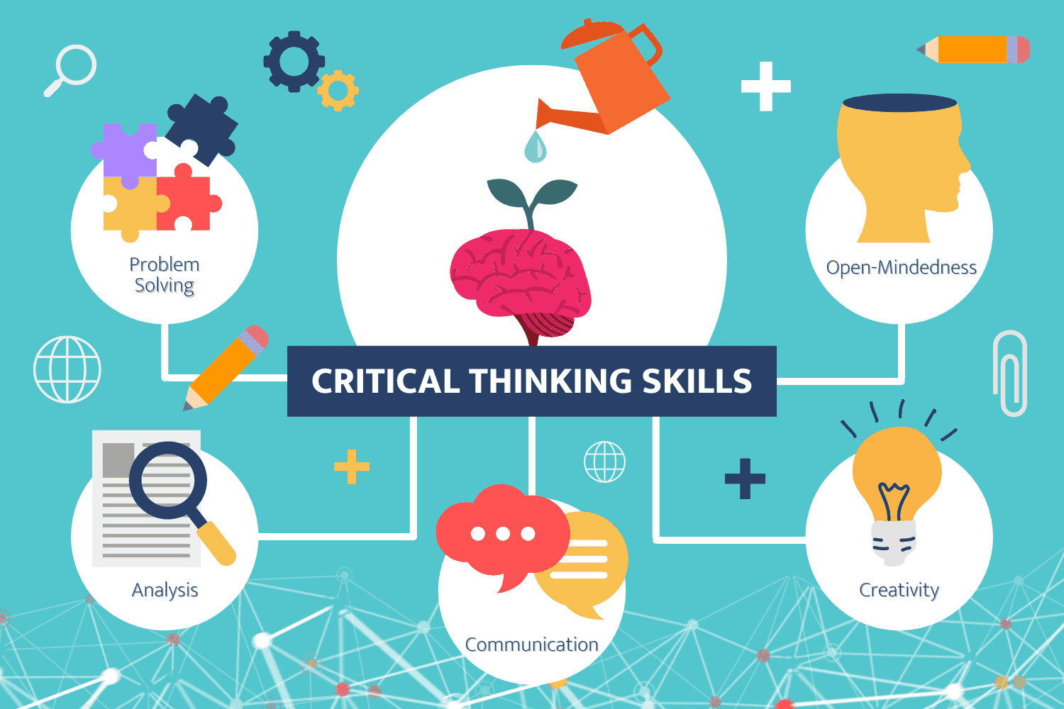 Knowledge supports critical thinking and informed decision-making