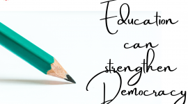 How education can strengthen democracy?