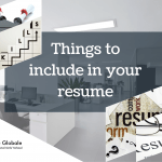 Things to include in your resume