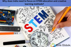 Why does India need to focus on STEM education and creative learning methods?