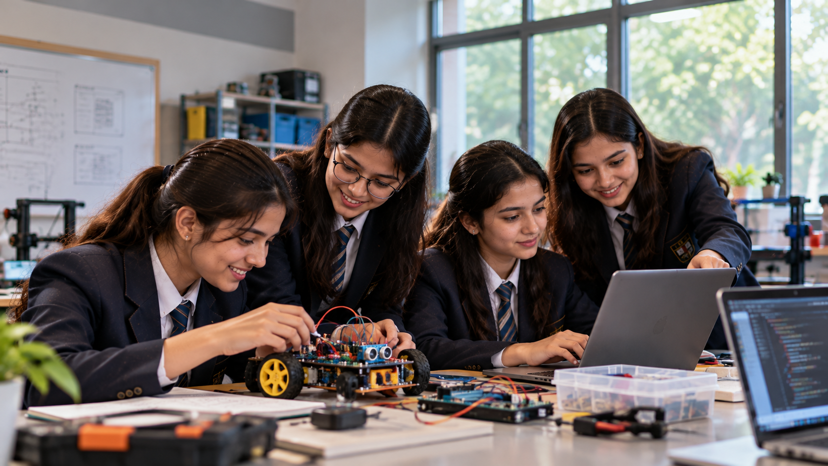 Hardware and software in technology-enabled education