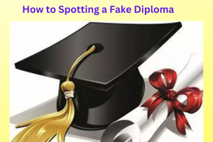 How to Spotting a Fake Diploma?