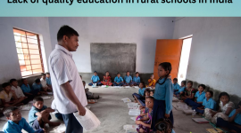 Lack of quality education in rural schools leading to skillset problems in India