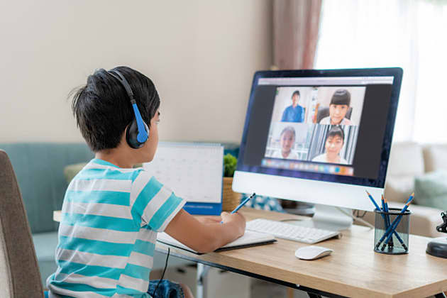 Students participating in interactive learning activities in the classroom