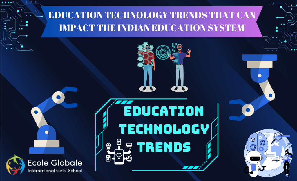 You are currently viewing EDUCATION TECHNOLOGY TRENDS THAT CAN IMPACT THE INDIAN EDUCATION SYSTEM