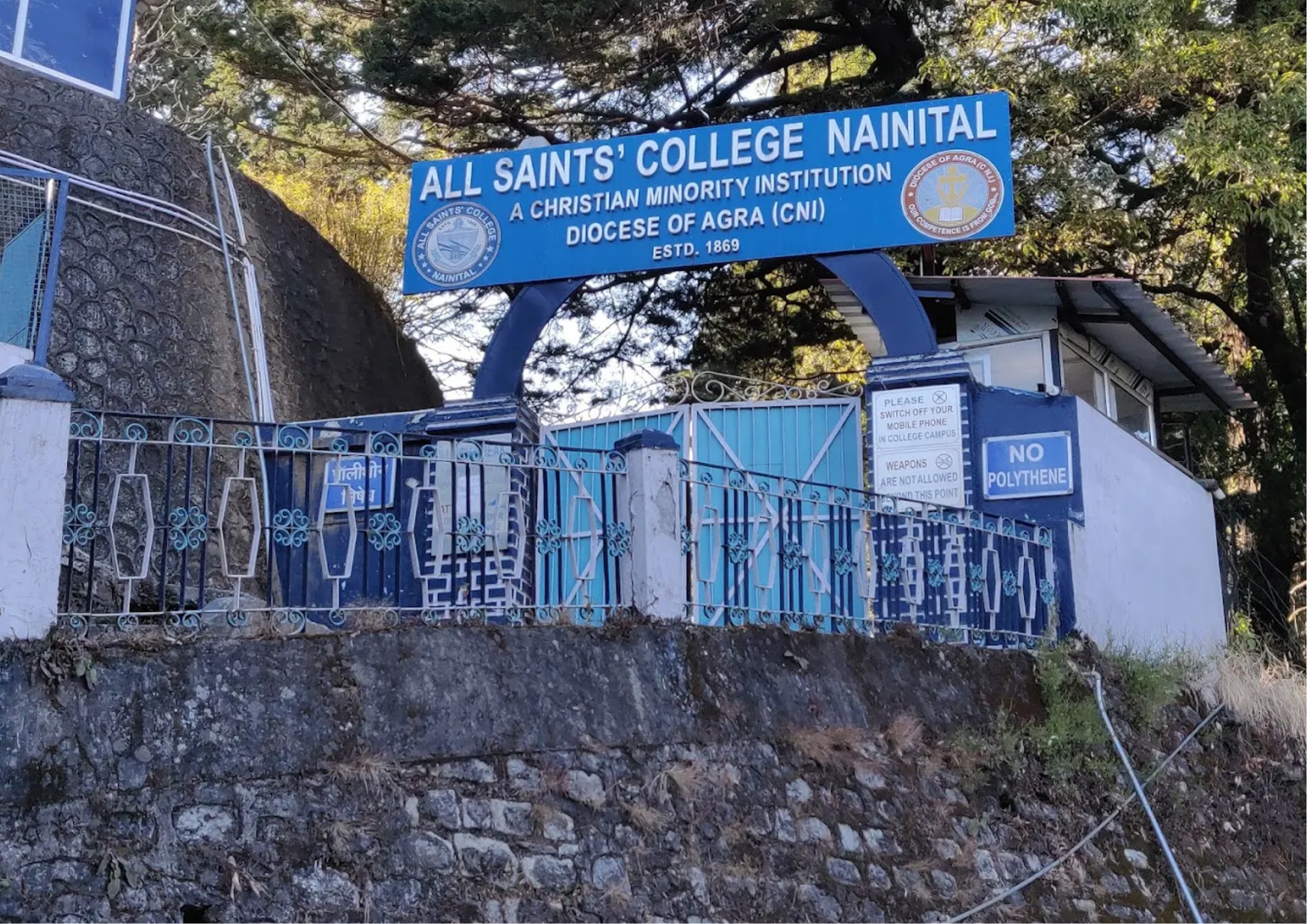6. ALL SAINTS’ COLLEGE, NAINITAL