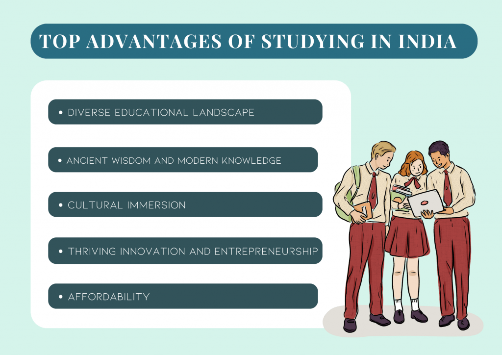 Top Advantages of Studying in India