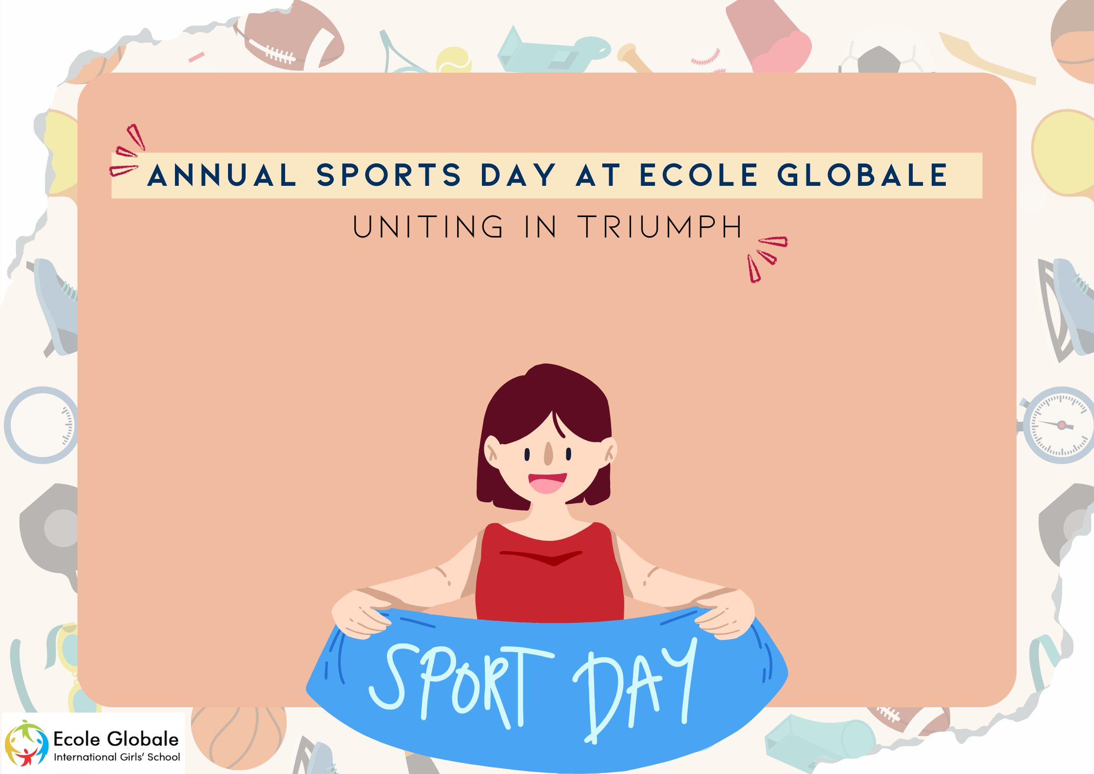 You are currently viewing Annual Sports Day at Ecole Globale: Uniting in Triumph