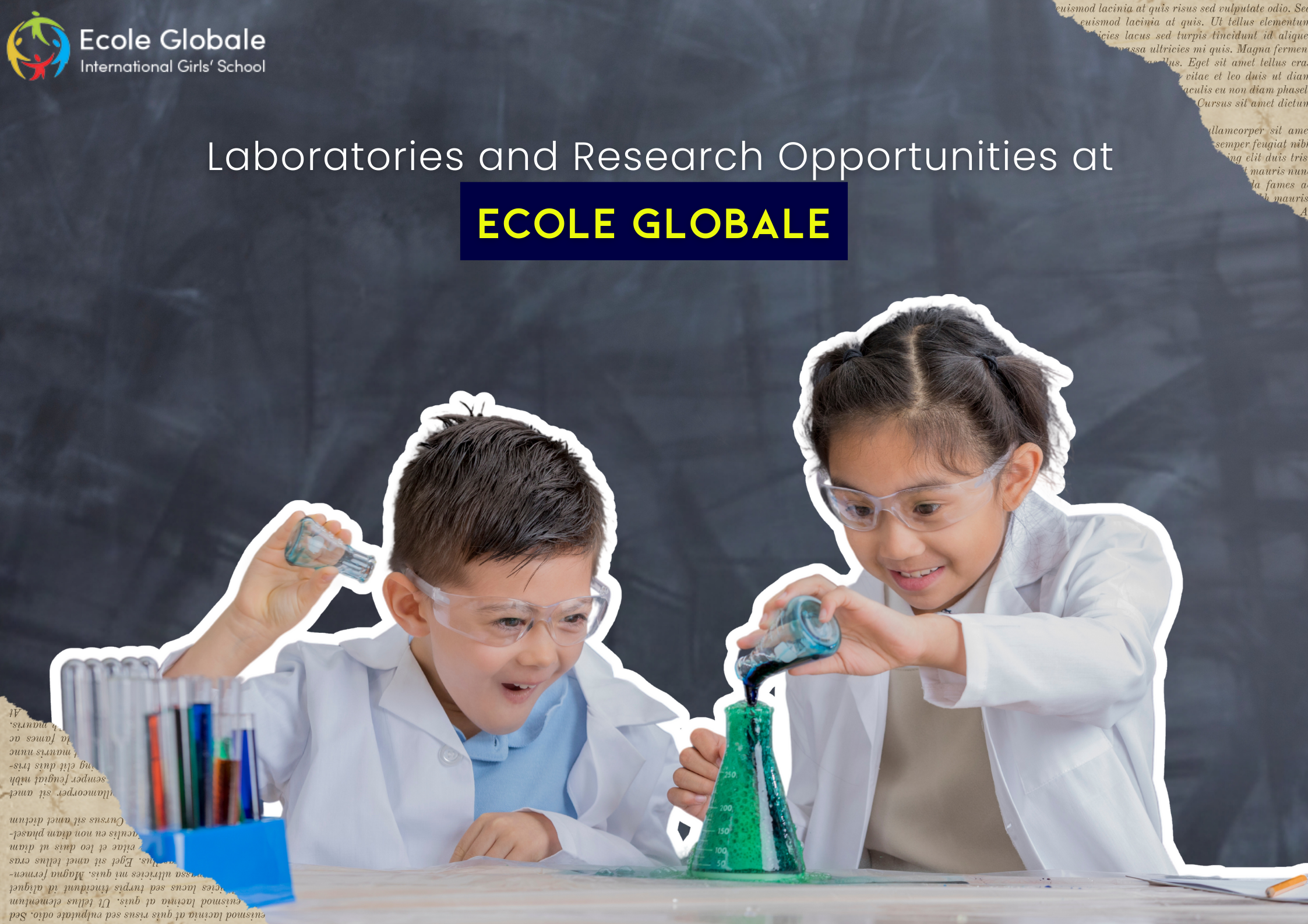 You are currently viewing Laboratories and Research Opportunities at Ecole Globale
