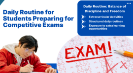 Daily Routine for Students Preparing for Competitive Exams