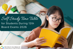 Self Study Time Table for Students During 12th Board Exams 2026