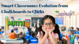 Smart Classrooms: Evolution from Chalkboards to Clicks