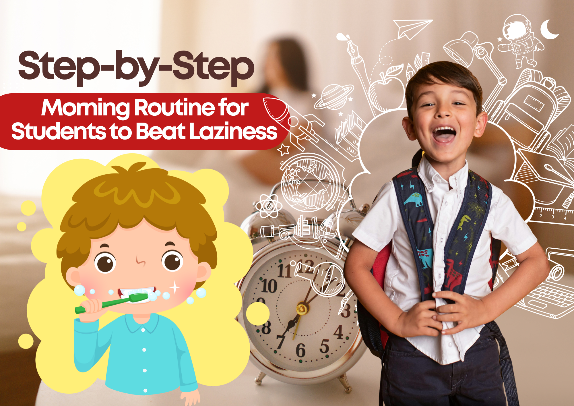 You are currently viewing Step-by-Step Morning Routine for Students to Beat Laziness