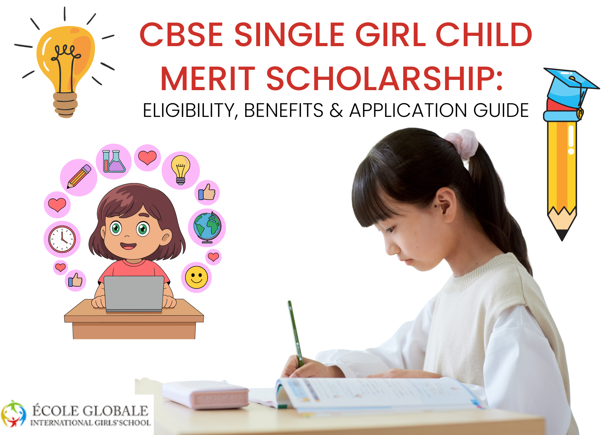 You are currently viewing CBSE Single Girl Child Merit Scholarship: Eligibility, Benefits & Application Guide