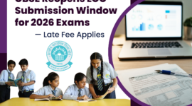 CBSE Reopens LOC Submission Window for 2026 Exams — Late Fee Applies